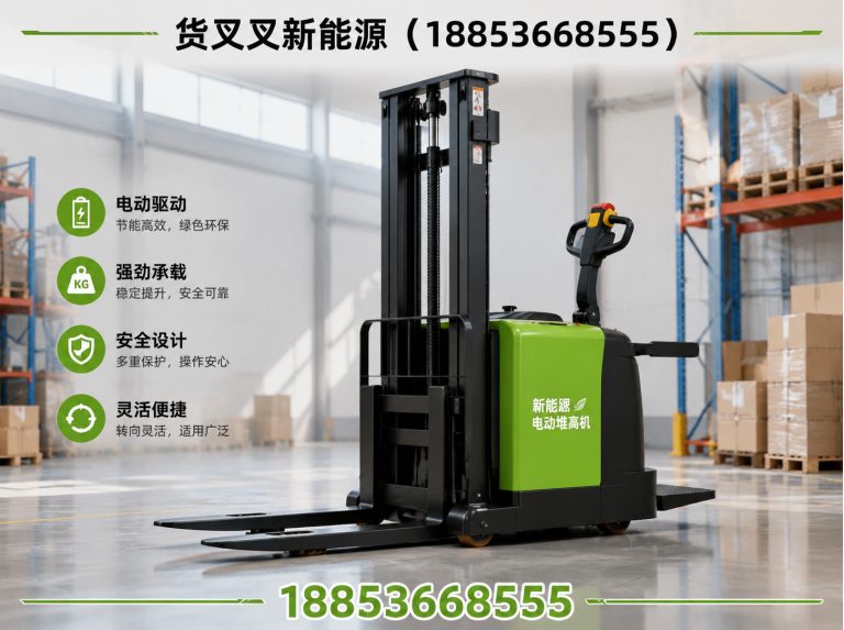 沂南县电动堆高机展示图